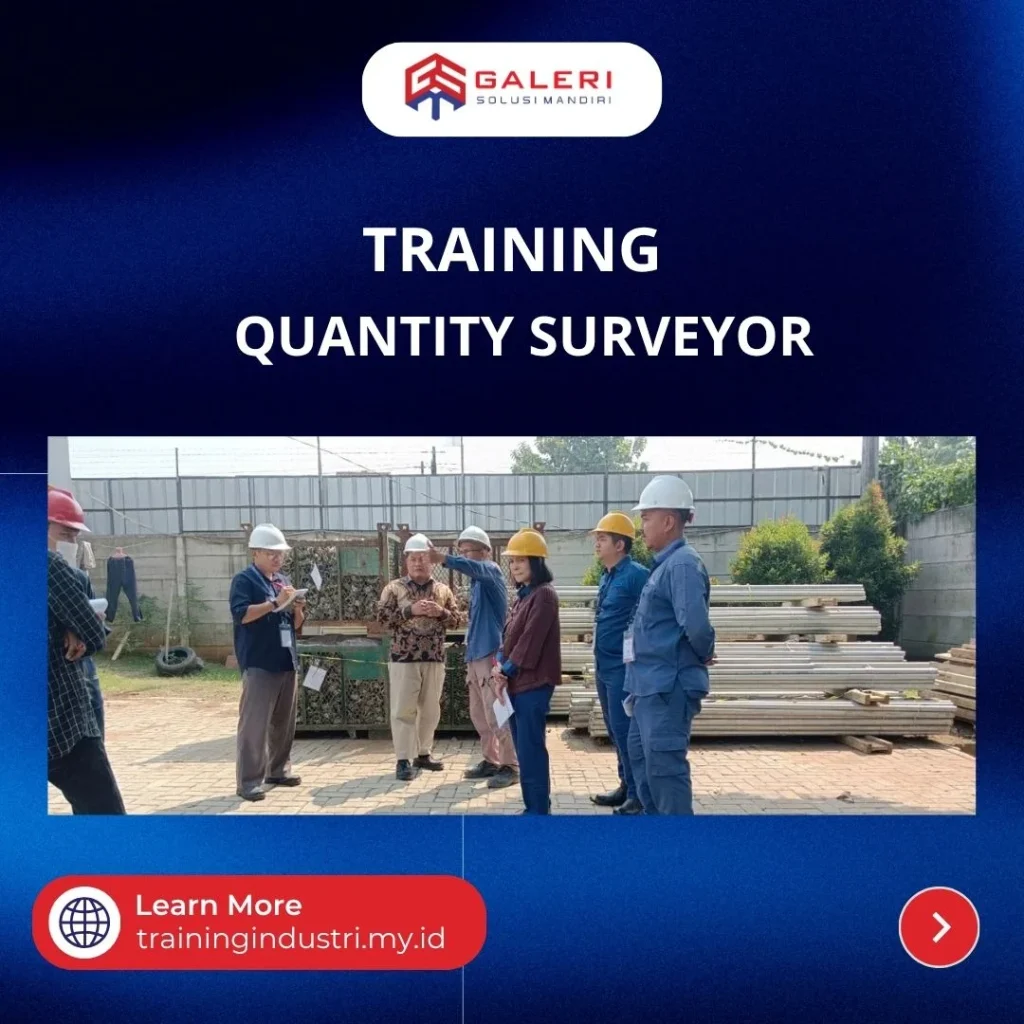 TRAINING MANAJEMEN BIAYA KONSTRUKSI