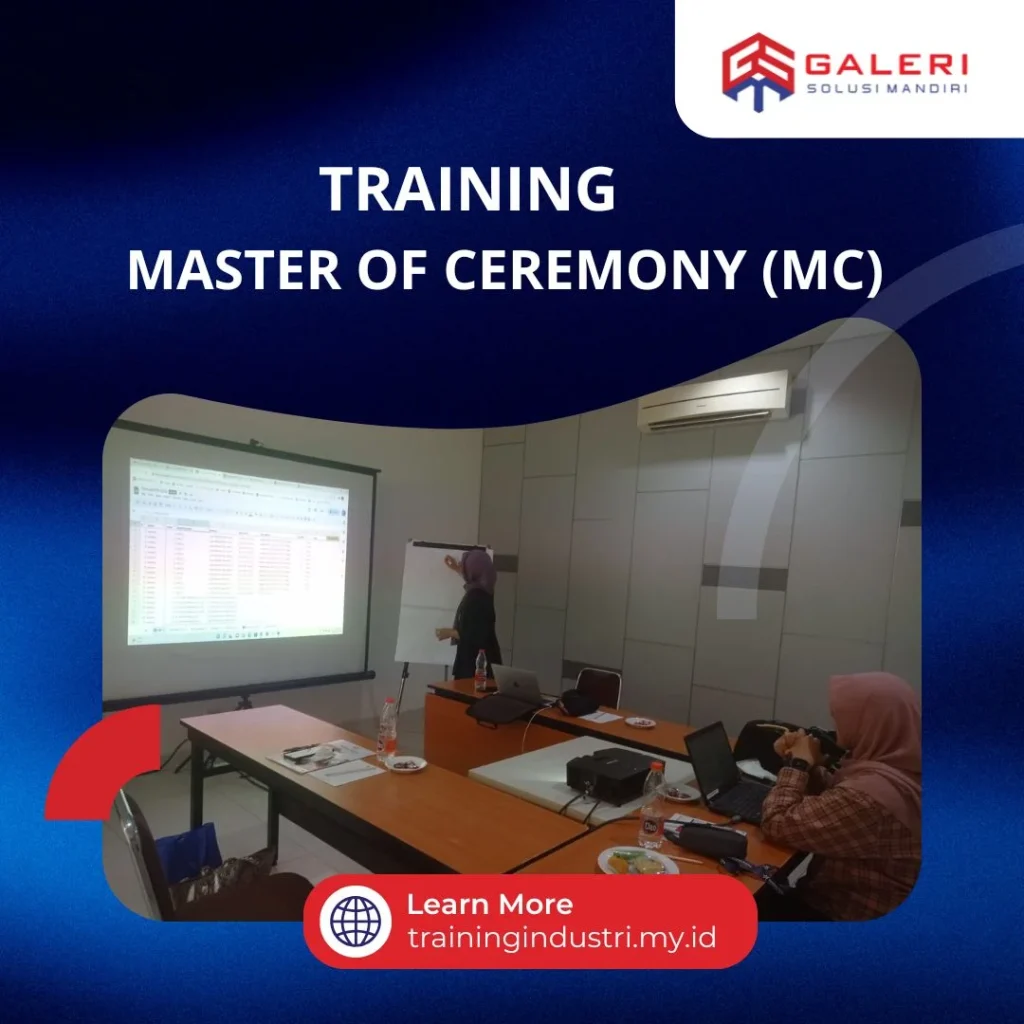 Training teknik public speaking mc
