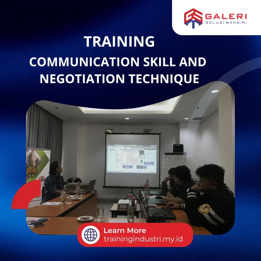 TRAINING COMMUNICATION SKILL AND NEGOTIATION TECHNIQUE training communication skill and negotiation technique